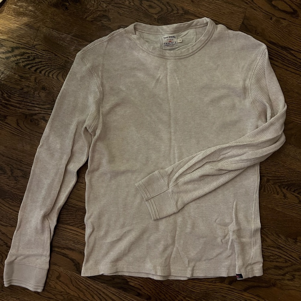 Faherty Thermal Knitwear Men’s Size L
